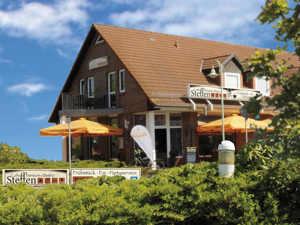 Cafe Pension Steffen Sanitz المظهر الخارجي الصورة